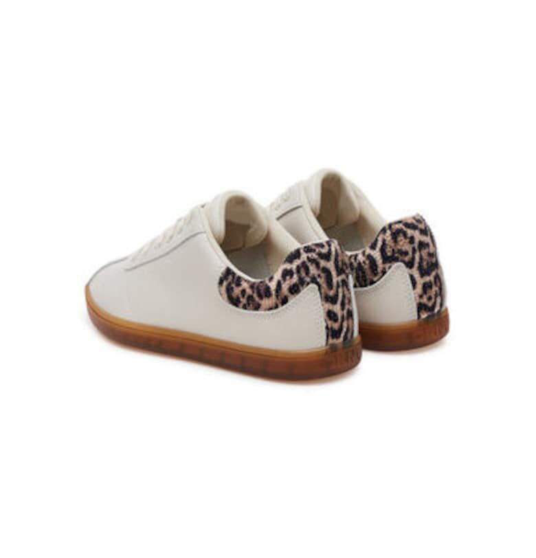 Дамски спортни обувки  K1567385 - Естествена кожа - Екрю DKNY