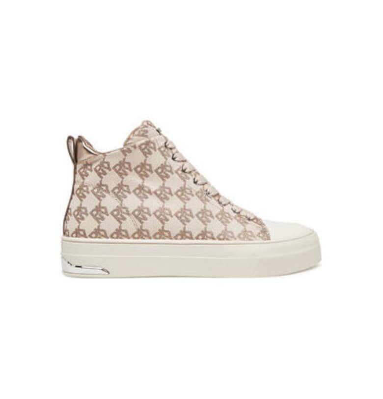 Дамски спортни обувки - K2535281 -  Текстил - Бежов DKNY