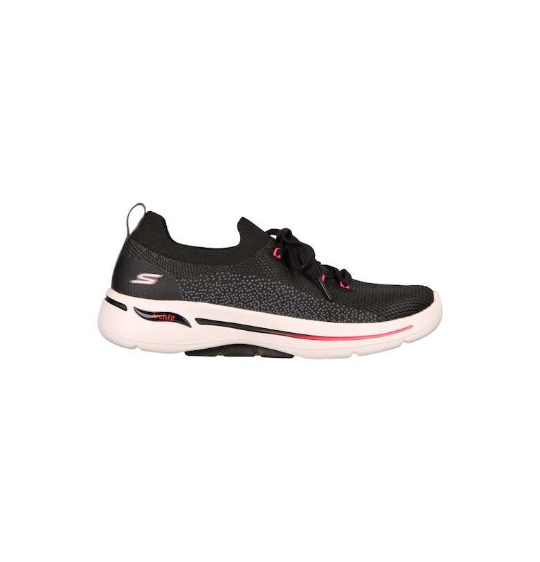 Дамски спортни обувки Slip On Go Walk Arch Fit Clancy -  черни - Черен Skechers