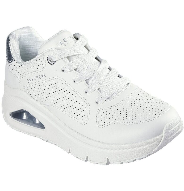 Дамски спортни обувки  Uno Icon - Idolized Air - Бял Skechers