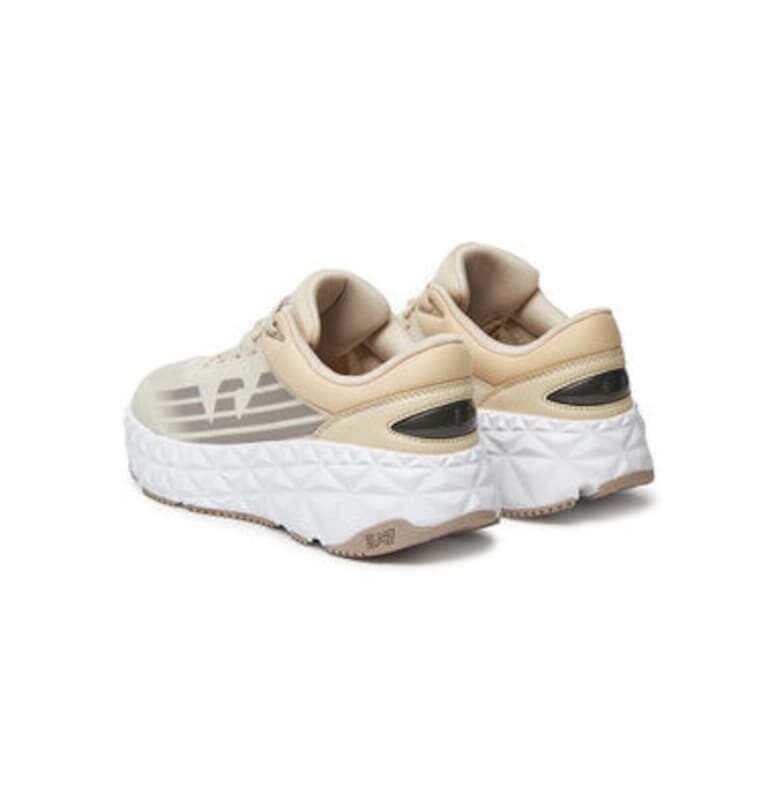 Дамски спортни обувки - X8X239 XK432 -  Emporio Armani - Текстил - Бежов EA7