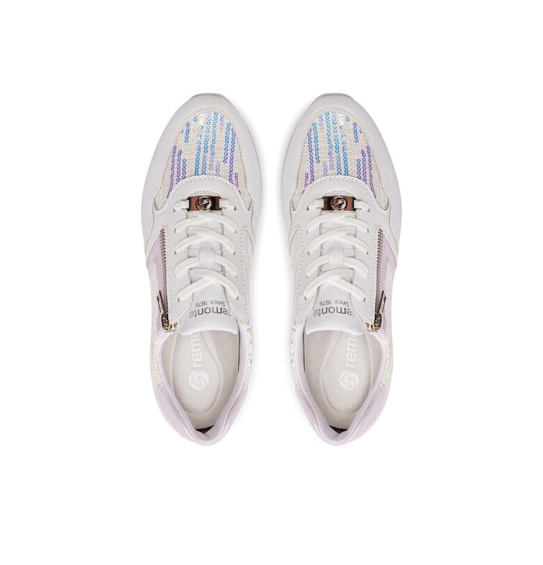 Дамски спортни обувки  Еко кожа Бели - Бял Remonte