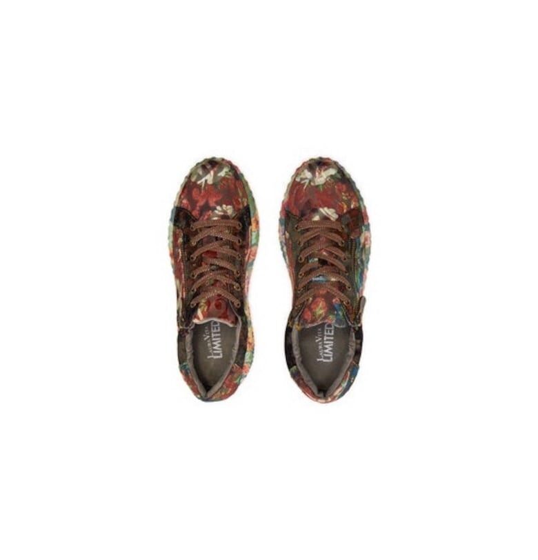 Дамски спортни обувки  Естествена кожа - Кафяв - Laura Vita