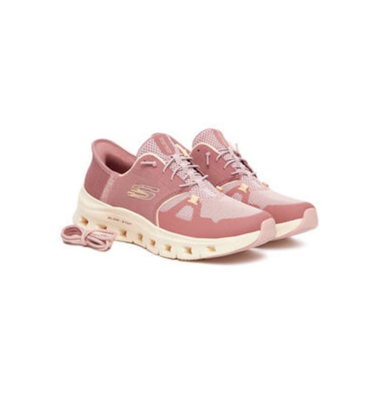 Дамски спортни обувки  Текстилни - Сив Skechers