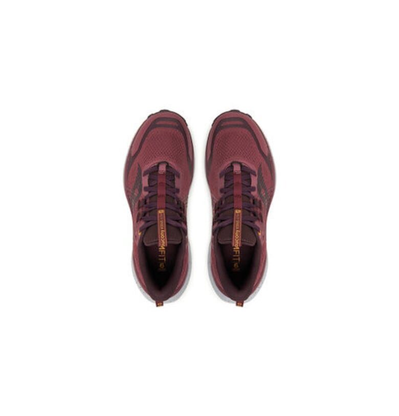 Дамски спортни обувки -  бягане - бордо - текстил Saucony