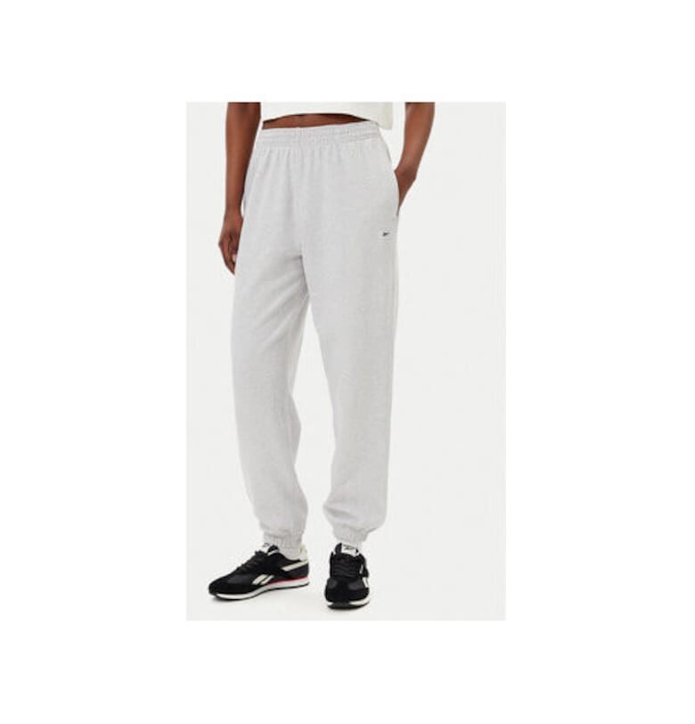 Дамски спортни панталони  100221467 - памук - сив - Сив Reebok