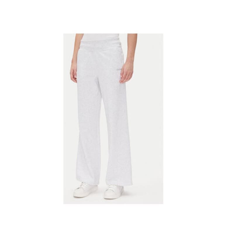 Дамски спортни панталони  DP5P3601 - Памук/Полиестер - Бял - Бял DKNY