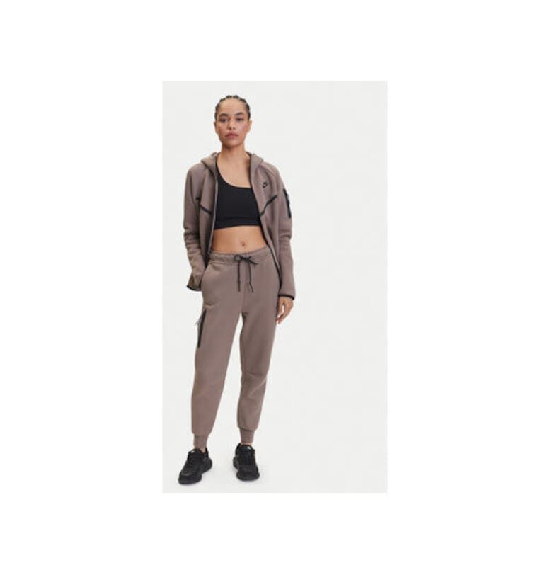 Дамски спортни панталони  HV6779 - Памук/Полиестер - Кафяв - Кафяв Nike