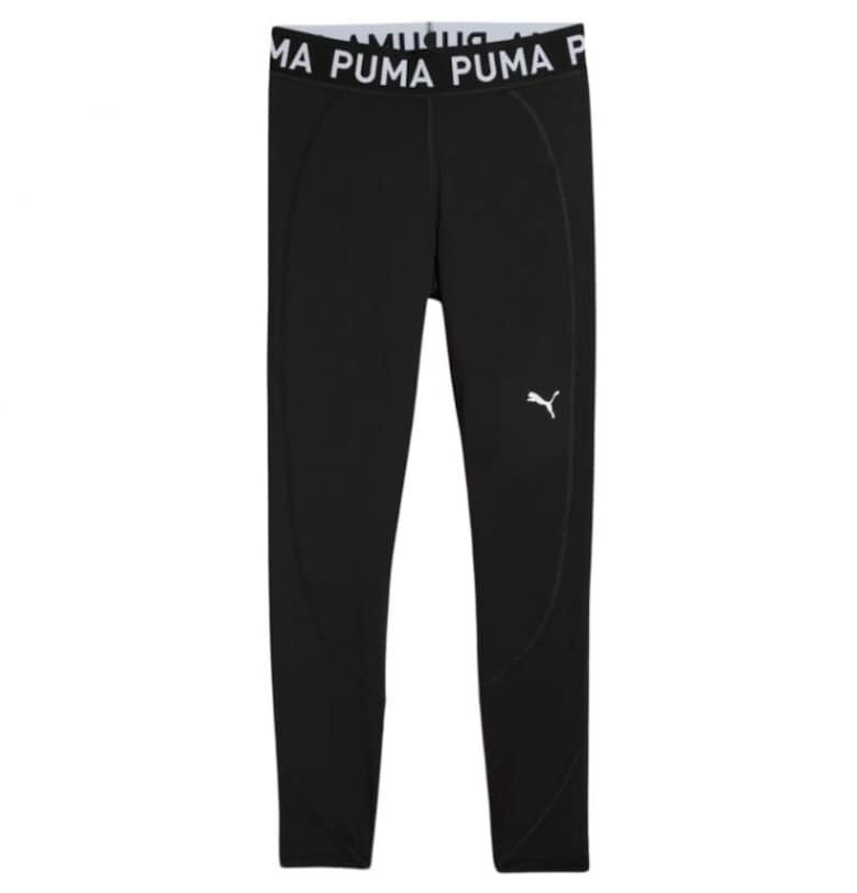 Дамски спортни панталони -  прилепнали клинове - черен - полиестер Puma