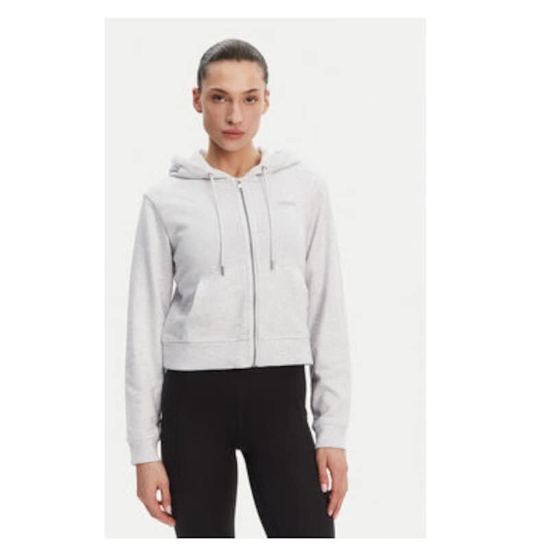 Дамски суитшърт  DP5J9588 - памук/полиестер - сив DKNY