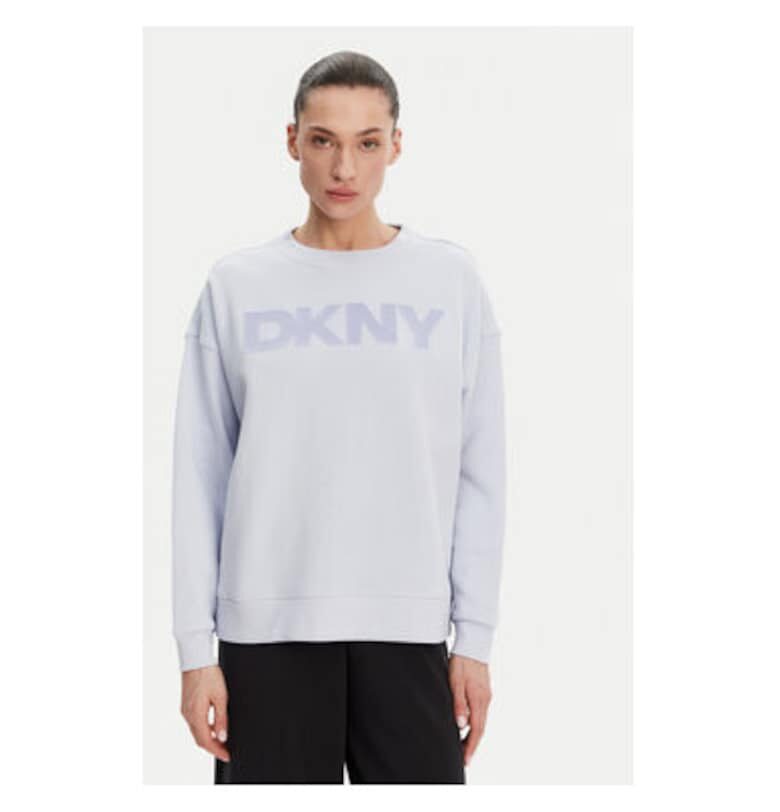 Дамски суитшърт  DP5T1140 - Памук/Полиестер - Светлосин - Светлосин DKNY