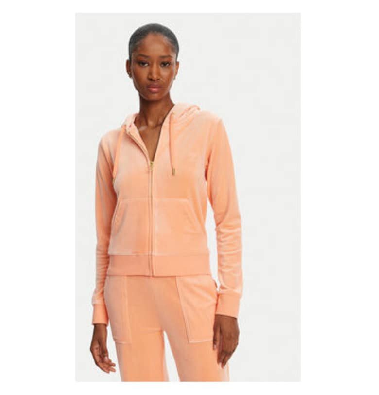 Дамски суитшърт  JCAP176G - Полиестер - Оранжев - Оранжев Juicy Couture