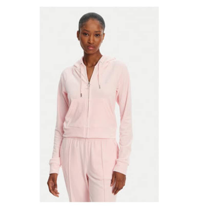 Дамски суитшърт  JCWA122001 - Полиестер - Розов - Розово Juicy Couture