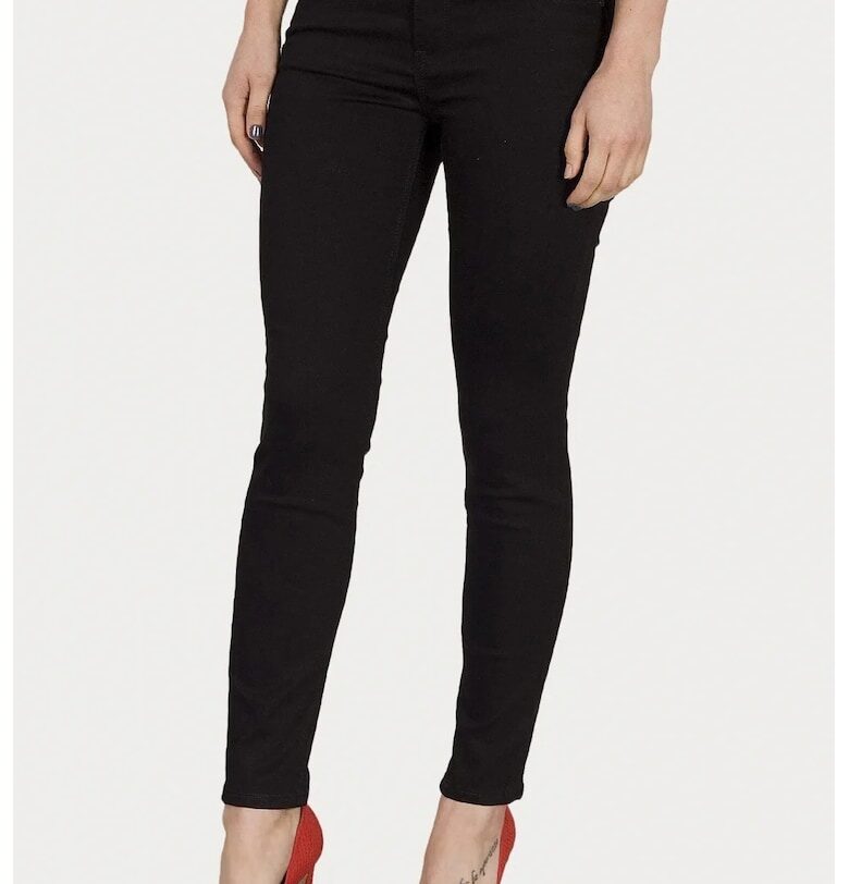 Дамски тесни дънки Scarlett  L526FS47 - Черен Lee