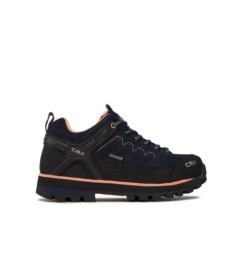 Дамски трекинг обувки -  303045 - Естествена кожа - Черни CMP