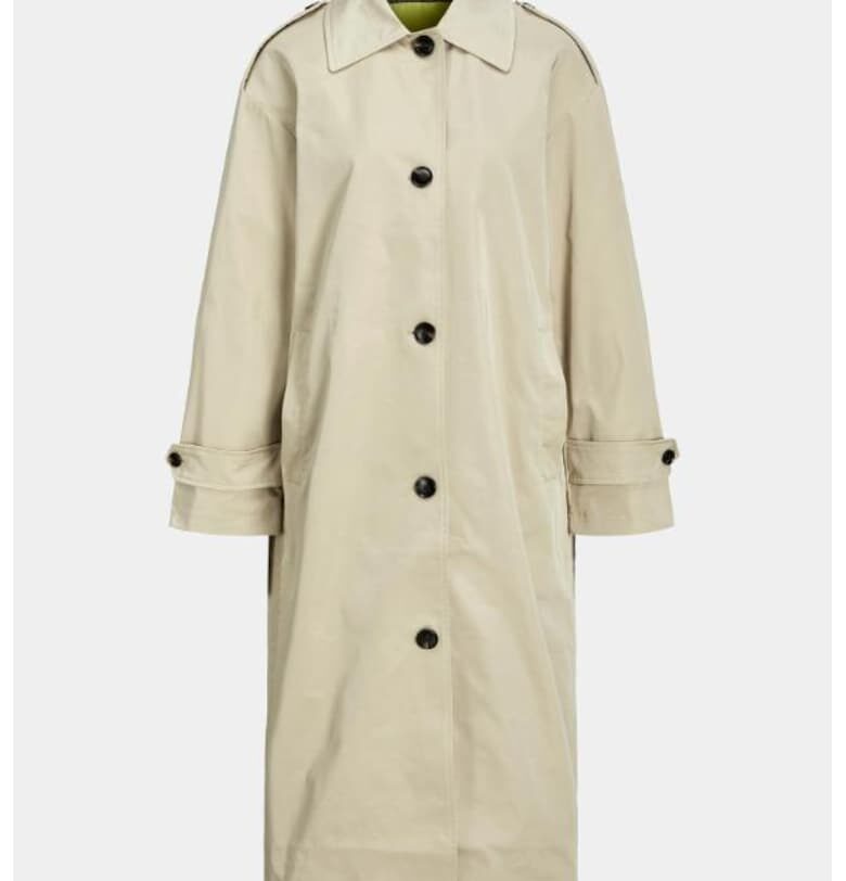 Дамски тренч -  303042226 - Полиестер - Бежов - Бежов JJXX