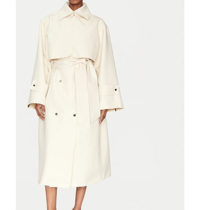 Дамски тренчкот -  305138484 - Полиестер - Бежов - Бежов Day Birger