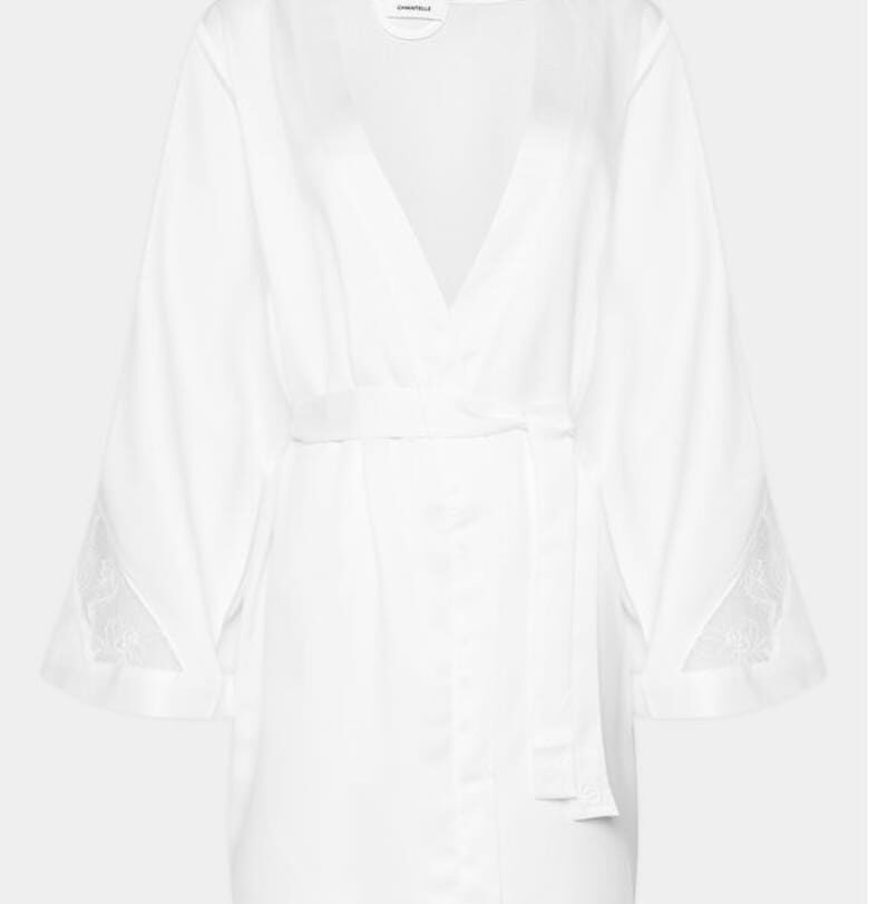 Дамски халат -  303814762 - Полиестер - Бежов - Бежов Chantelle