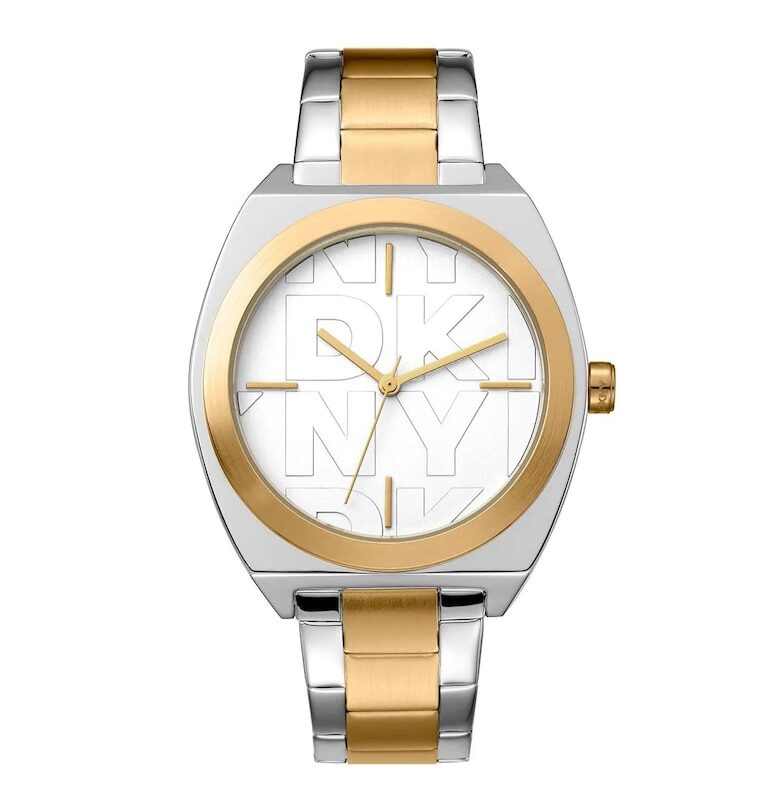 Дамски часовник  38мм стомана - каишка - Gold DKNY