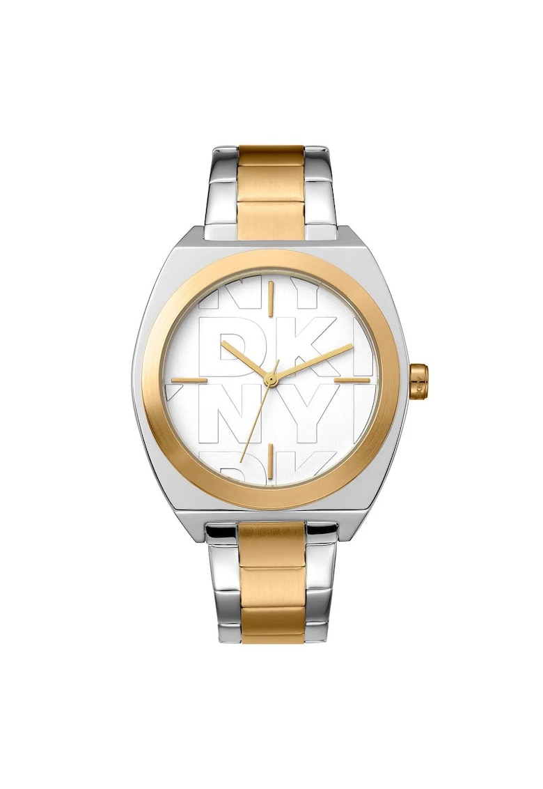 Дамски часовник 38мм стомана - каишка - Gold DKNY