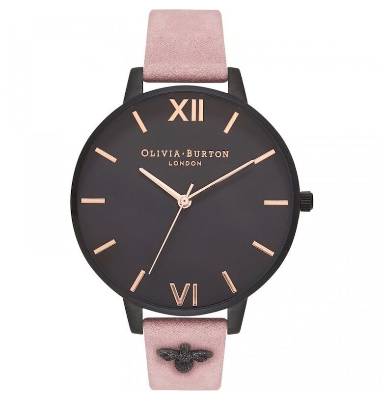 Дамски часовник -  3D Пчела OB16ES09 - Розов OLIVIA BURTON