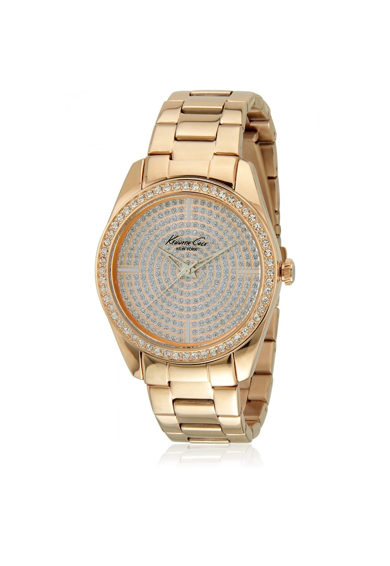 Дамски часовник Brooklyn - Аналогов 1250491864 - Златист Kenneth Cole