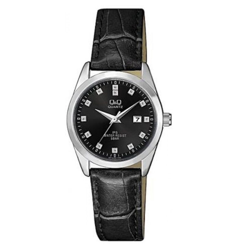 Дамски часовник -  Casual 521708117 - Черен QQ