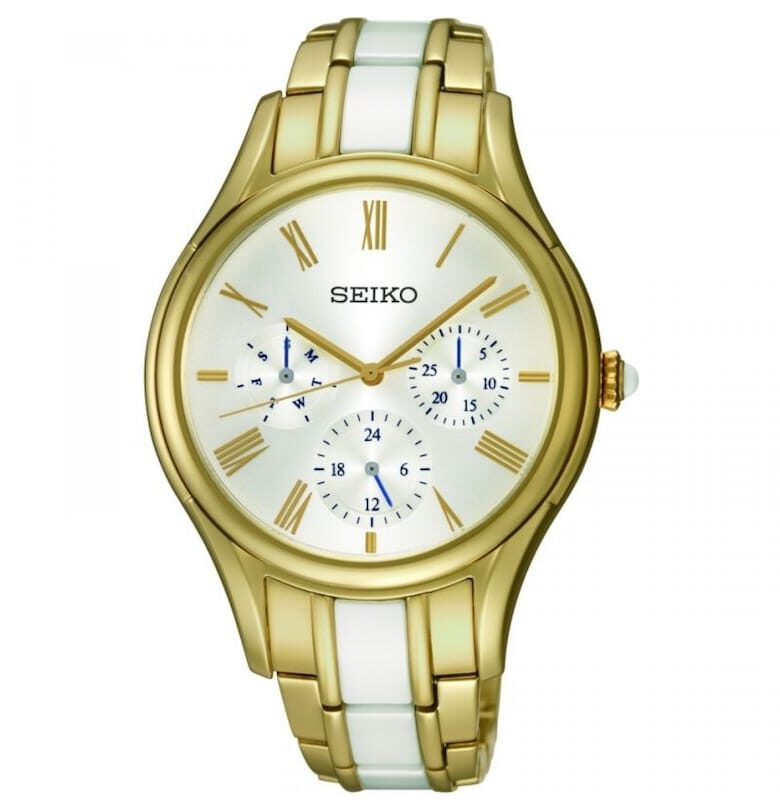 Дамски часовник  Ceramic - 975253780 - Златист Seiko