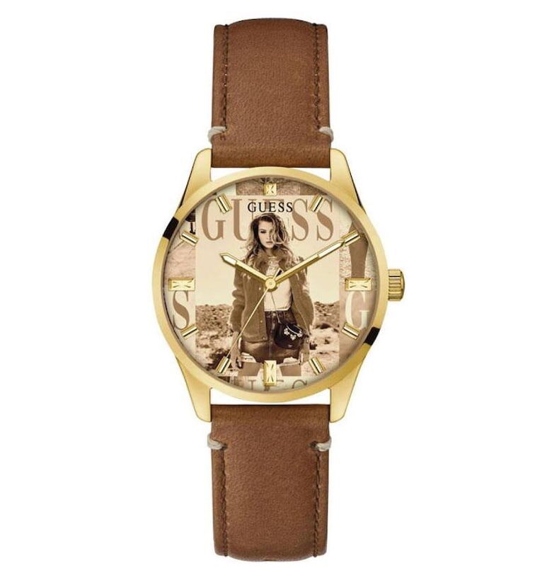 Дамски часовник -  G ICON 1127075743 - Кафяв GUESS