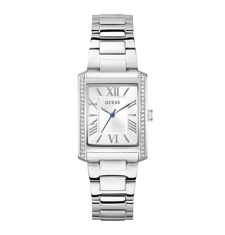 Дамски часовник  GW0874L1 сребрист 26x30мм стомана кварц 3ATM GUESS