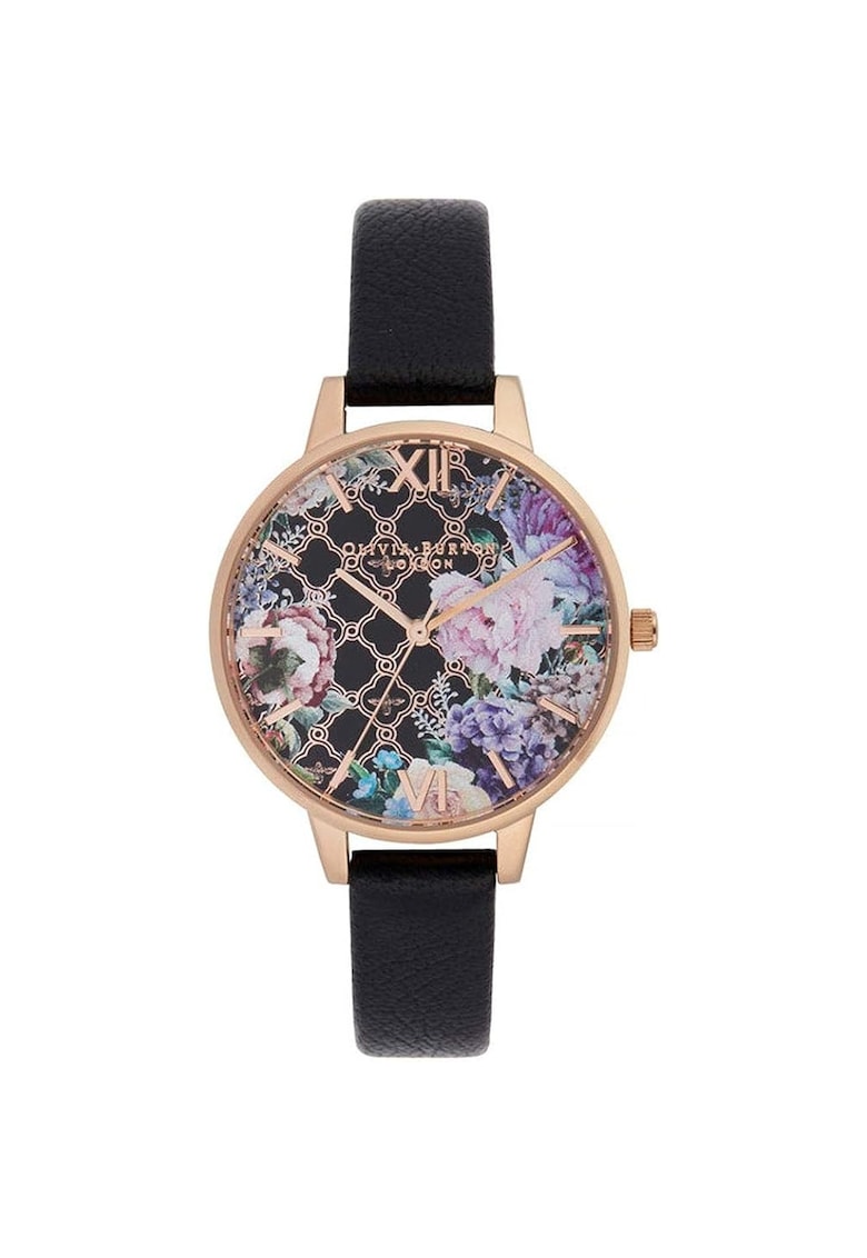 Дамски часовник - Glasshouse 710698306 - Черен OLIVIA BURTON