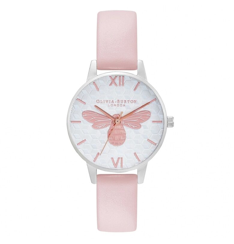 Дамски часовник -  Honey Bee 765810878 - Розов OLIVIA BURTON
