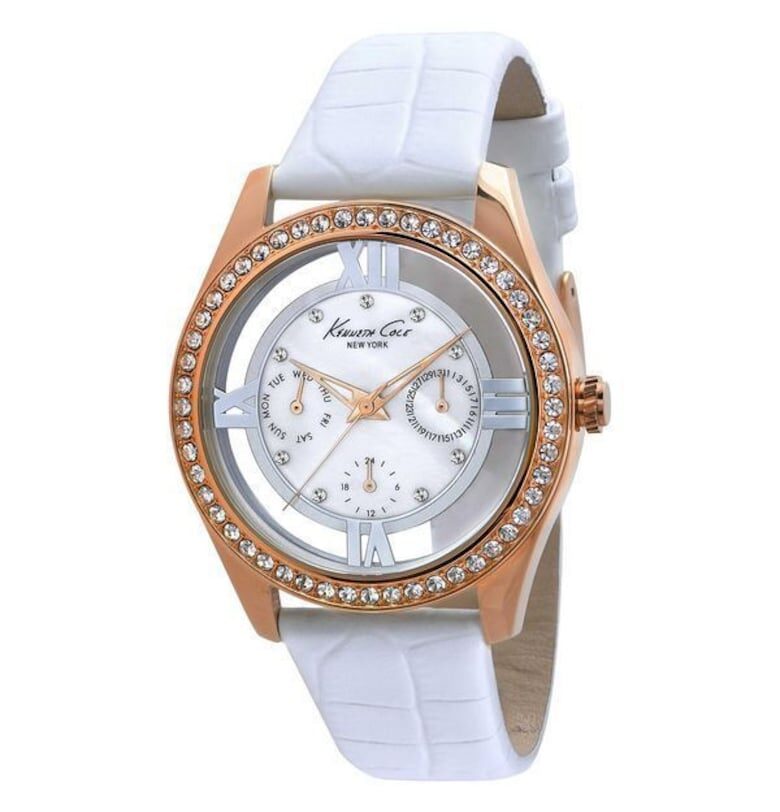 Дамски часовник -  IKC2793 - Бял Kenneth Cole
