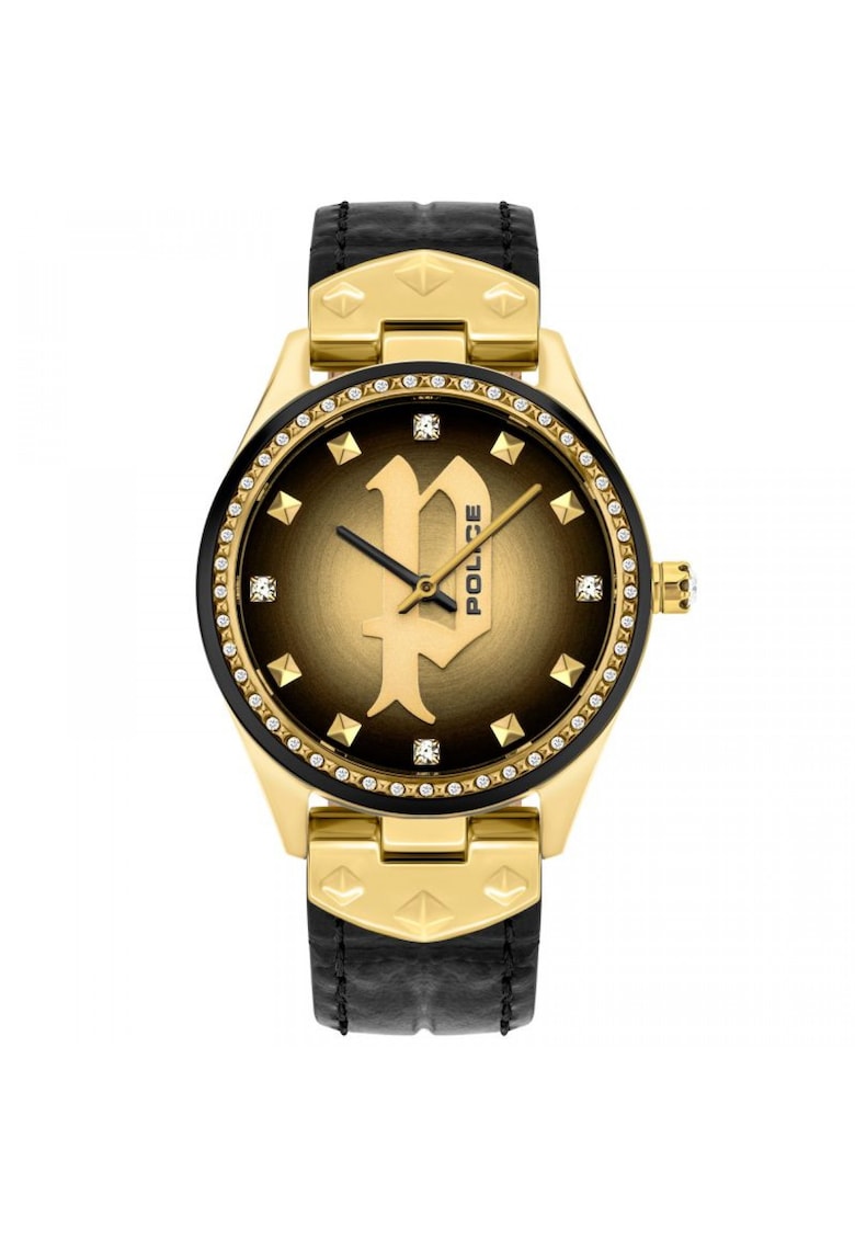 Дамски часовник - Pongua P16029MSGB02 1015227553 - Черен Police