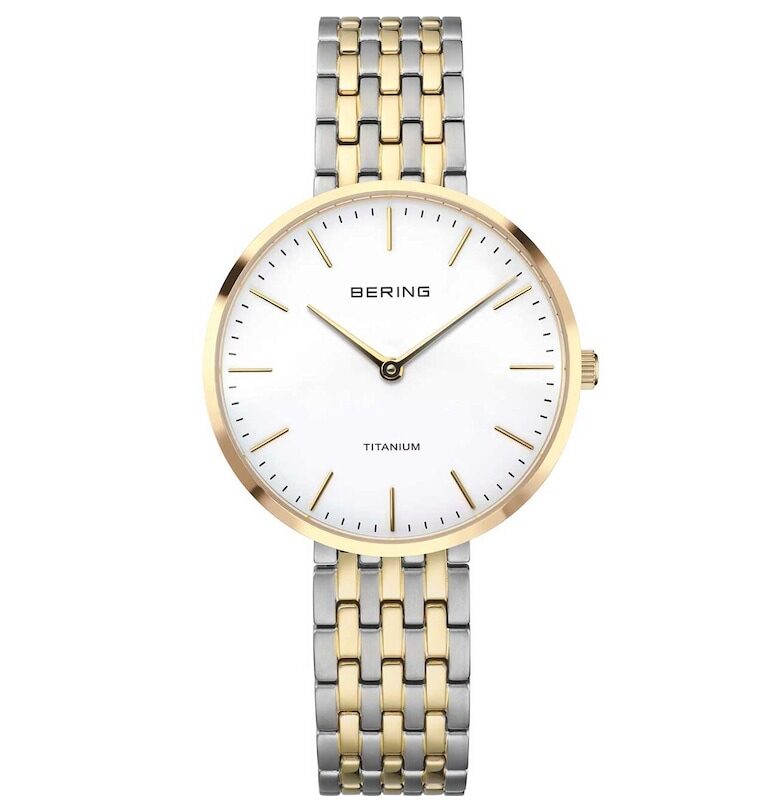 Дамски часовник  Quartz - 34мм - 5АТМ - Сребрист Bering