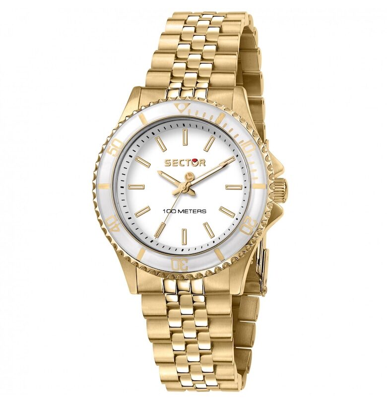 Дамски часовник  R3253161531 Кварцов Розово злато - Златист Sector