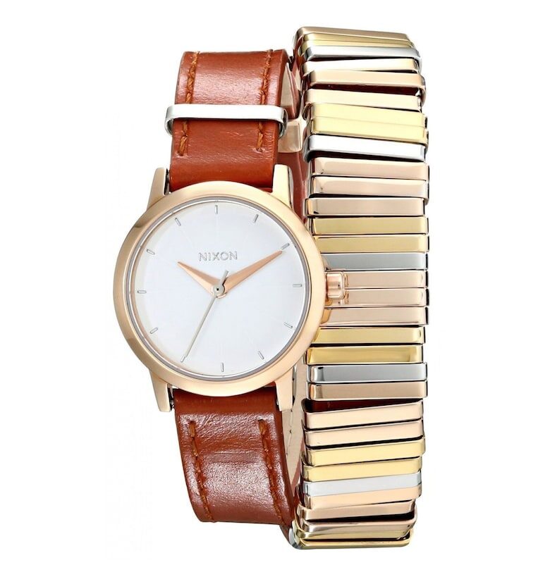 Дамски часовник -  The Kenzi 1241105630 - Кафяв Nixon