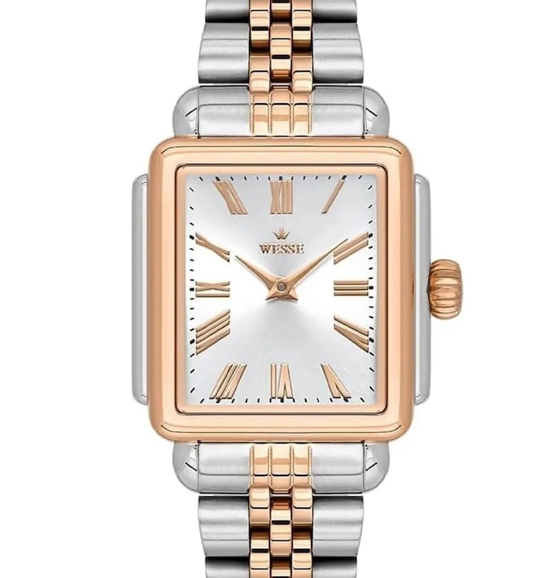 Дамски часовник  WWL113403 36x40mm стомана - метална верижка - водоустойчив 3 ATM Wesse