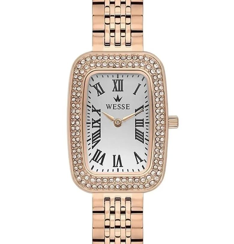 Дамски часовник  WWL113802 - корпус 33 мм - стоманена каишка - 3 ATM - златист - Rose Gold Wesse