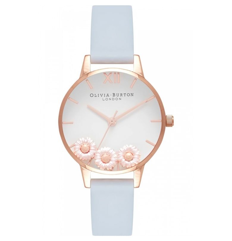 Дамски часовник - Оливия Бъртън - Заети пчели OB16CH04 - Син OLIVIA BURTON