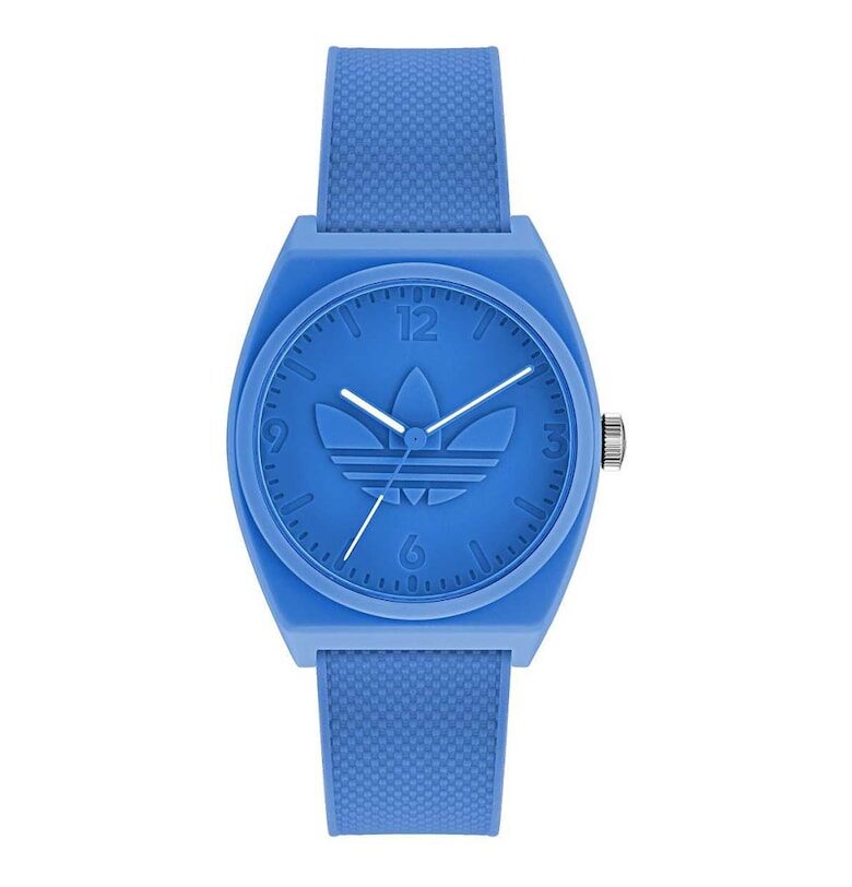 Дамски часовник  Пластмасов - Син adidas