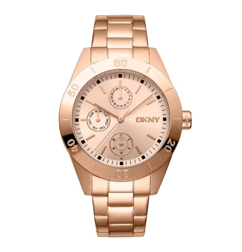 Дамски часовник  модел DK1L079M0035 - стомана - розов - 38мм DKNY