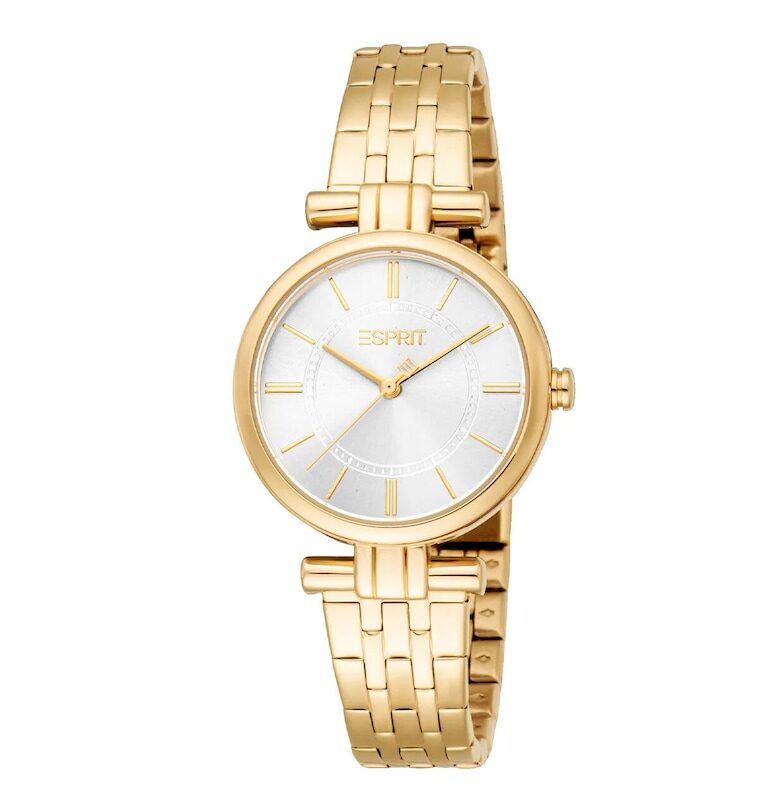 Дамски часовник  модел ES1L454M0025 - 30мм - стомана - златист цвят Esprit