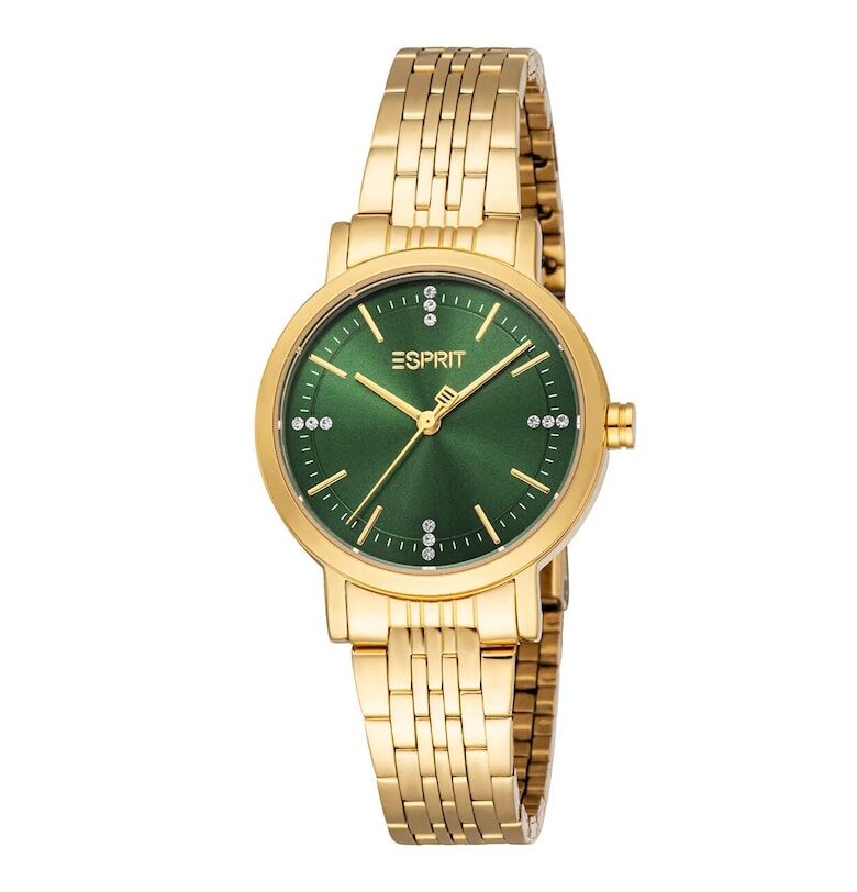 Дамски часовник  модел ES1L463M1065 - 30 мм - златист цвят - стоманена каишка Esprit