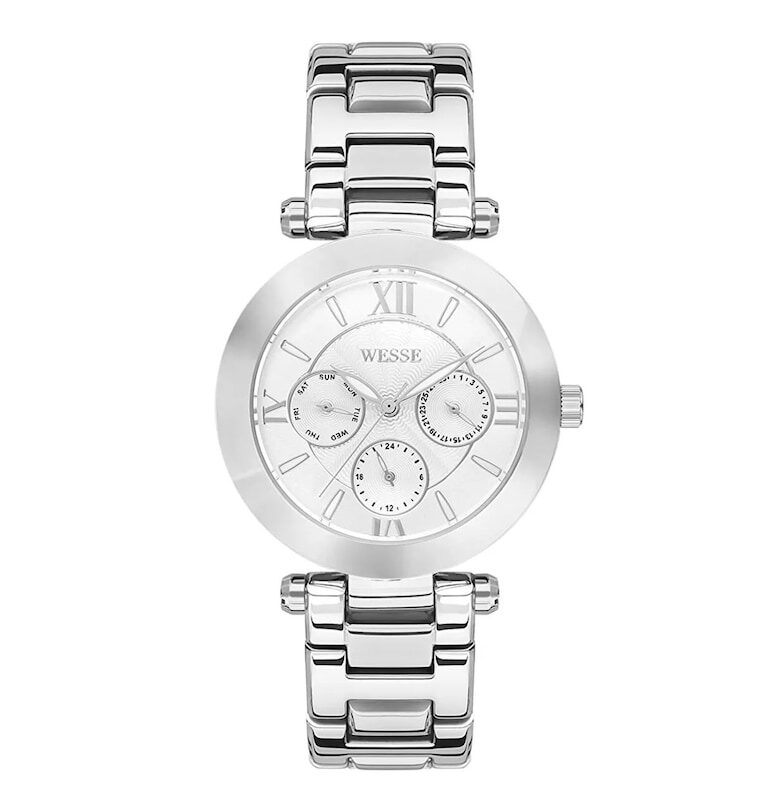 Дамски часовник  модел WWL101107 - стомана - 5 ATM - сребрист - 36 мм Wesse