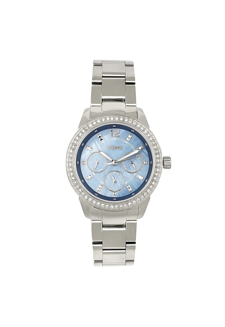 Дамски часовник модел WWL101603 - стоманена каишка - стоманен корпус - 37мм - водоустойчивост 5 АТМ Wesse