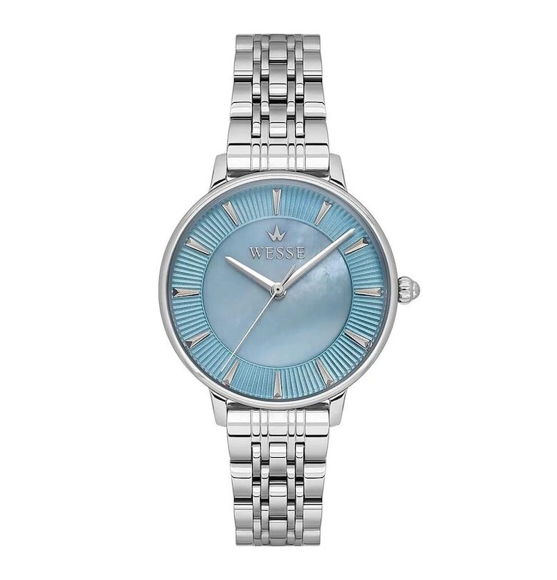 Дамски часовник  модел WWL112503 - 33 мм - стоманена каишка - сребрист - 3 ATM Wesse