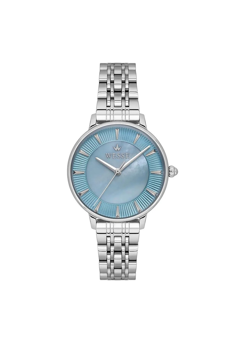 Дамски часовник модел WWL112503 - 33 мм - стоманена каишка - сребрист - 3 ATM Wesse