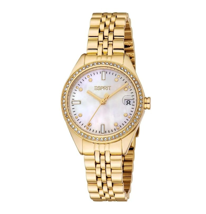 Дамски часовник -  стомана - 30 мм - златист Esprit