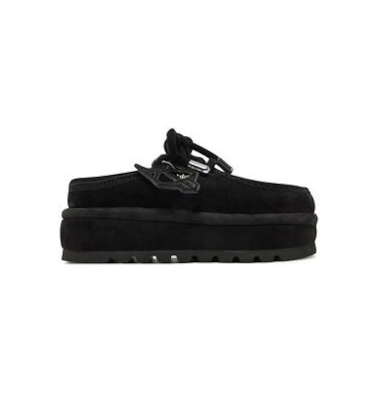 Дамски чехли  305208613 - Естествена кожа - Черно NAKED WOLFE